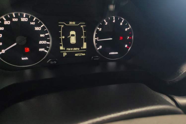 Used Chery Tiggo 5x 2022 Superhero Edition 1.5L CVT Fashion Model Odometer Close Up