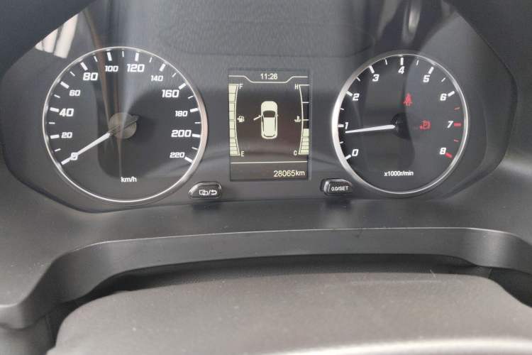 Used Chery Tiggo 5x 2022 Superhero Edition 1.5L Manual Fashion Model Odometer Close Up