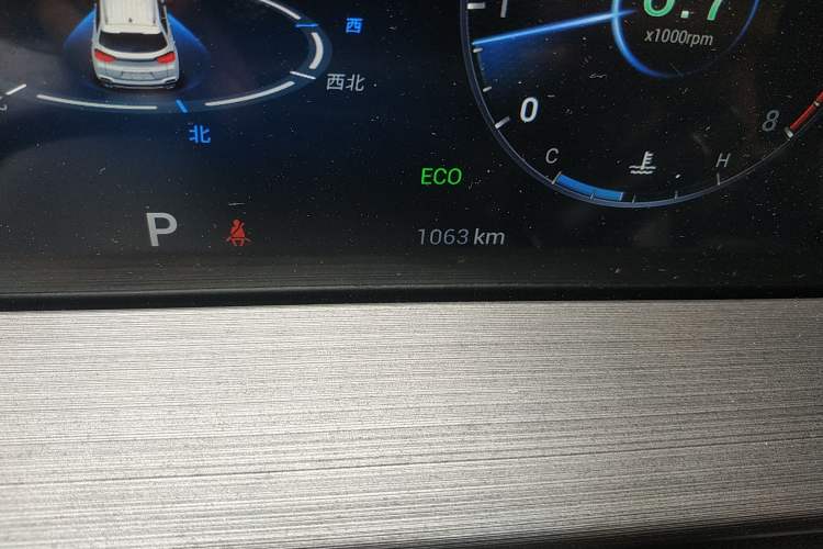 Used Chery Tiggo 5x 2022 PLUS Kung Fu Panda Collaboration Edition 1.5T CVT Premium Model Odometer Close Up