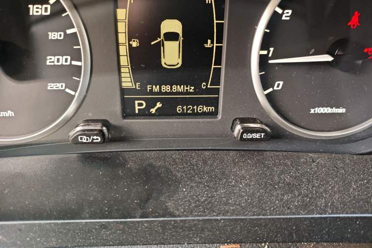 Used Chery Tiggo 5x 2022 Superhero Edition 1.5L CVT Fashion Model Odometer Close Up