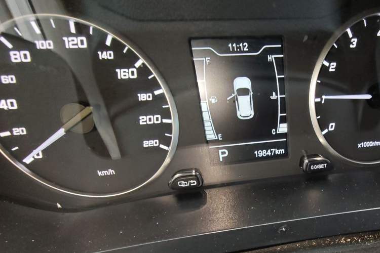 Used Chery Tiggo 5x 2022 Superhero Edition 1.5L CVT Fashion Model Odometer Close Up