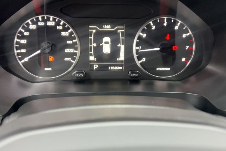 Used Chery Tiggo 5x 2022 Superhero Edition 1.5L CVT Fashion Model Odometer Close Up