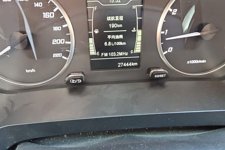 Used Chery Tiggo 5x 2022 Superhero Edition 1.5L Manual Fashion Model Odometer Close Up