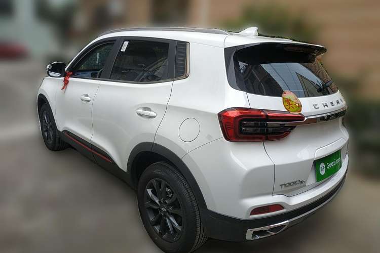 Used Chery Tiggo 5x 2022 PLUS Kung Fu Panda Collaboration Edition 1.5T CVT Premium Model Rear Left 45 Deg