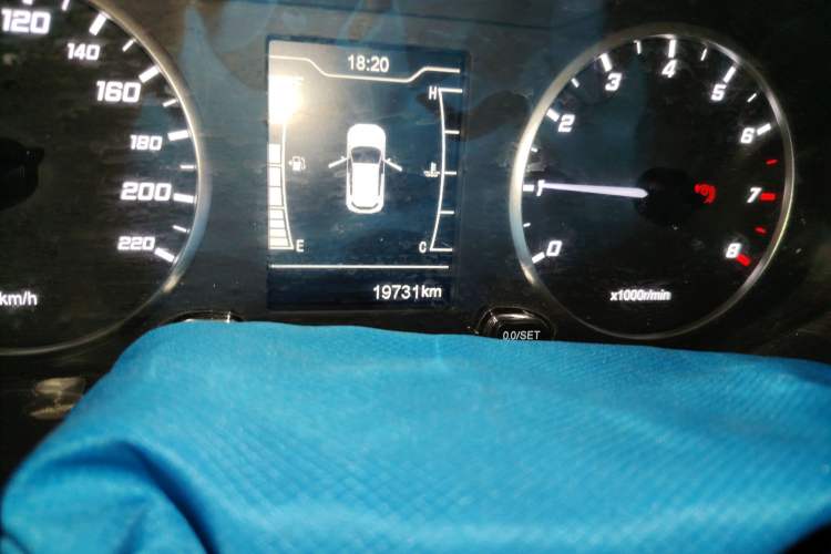 Used Chery Tiggo 5x 2023 1.5L Manual Fashion Edition Odometer Close Up