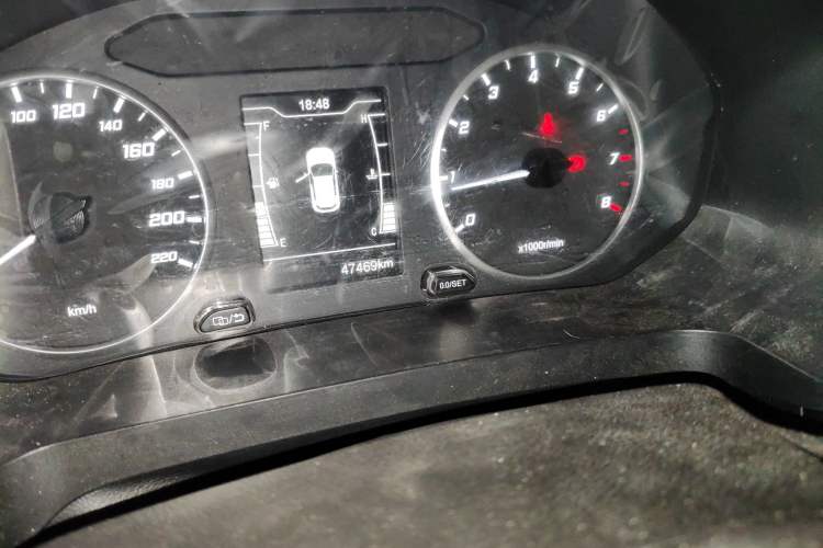 Used Chery Tiggo 5x 2023 1.5L Manual Fashion Edition Odometer Close Up