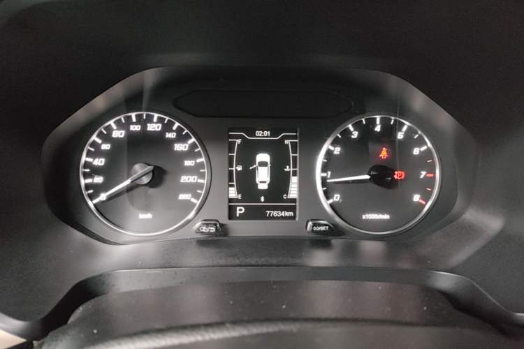 Used Chery Tiggo 5x 2024 Edition People's Benefit Version 1.5L CVT Fashion Model Instrument Cluster