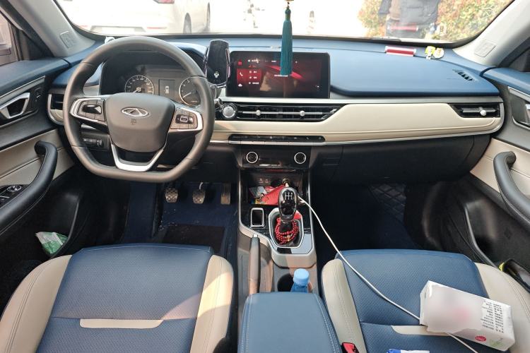 Used Chery Tiggo 5x 2024 Edition People's Benefit Version 1.5L Manual Fashion Model Center Console