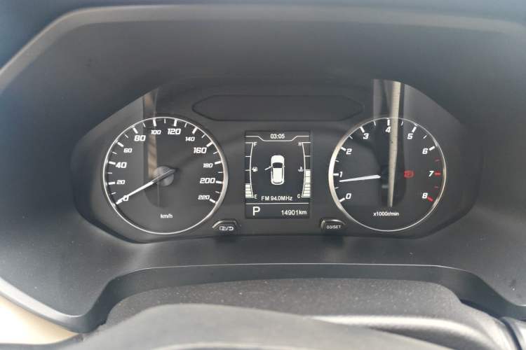 Used Chery Tiggo 5x 2024 Edition People's Benefit Version 1.5L CVT Fashion Model Instrument Cluster