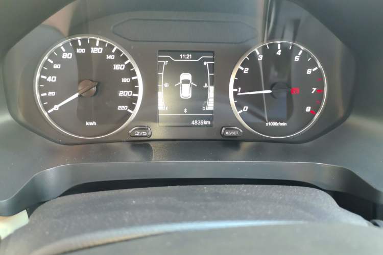 Used Chery Tiggo 5x 2024 Edition People's Benefit Version 1.5L Manual Fashion Model Odometer Close Up