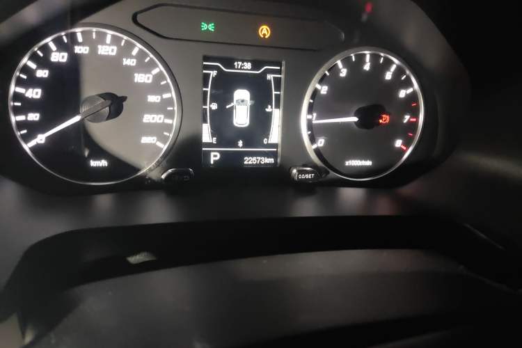 Used Chery Tiggo 5x 2024 Edition People's Benefit Version 1.5L CVT Fashion Model Odometer Close Up