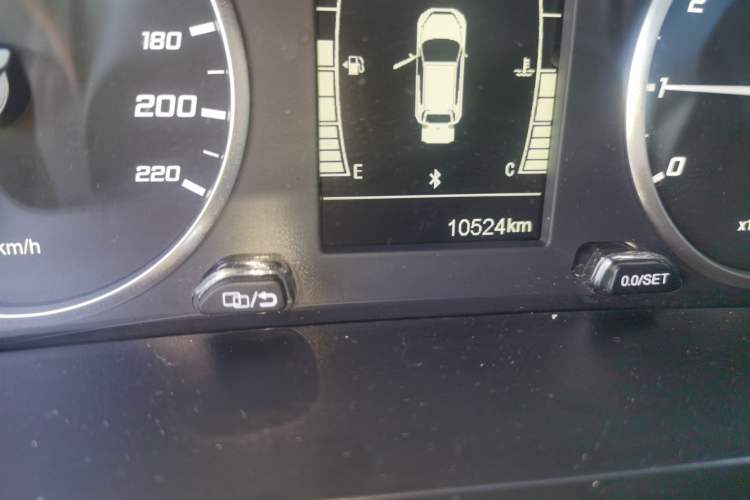 Used Chery Tiggo 5x 2024 Edition People's Benefit Version 1.5L Manual Fashion Model Odometer Close Up