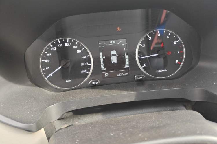 Used Chery Tiggo 5x 2024 Edition People's Benefit Version 1.5L CVT Fashion Model Odometer Close Up
