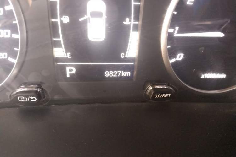 Used Chery Tiggo 5x 2024 Edition People's Benefit Version 1.5L CVT Fashion Model Odometer Close Up