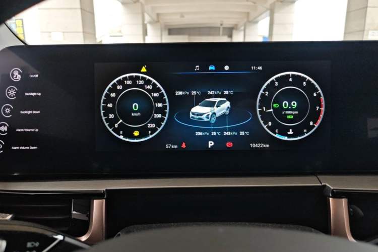 Used Chery Tiggo 5x 2025 High-Performance Edition 1.5T CVT Luxury Model Instrument Cluster