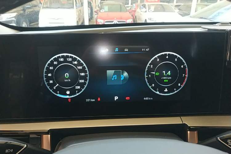 Used Chery Tiggo 5x 2025 High-Performance Edition 1.5T CVT Luxury Model Instrument Cluster