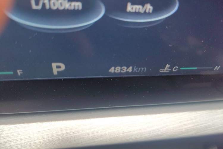 Used Chery Tiggo 5x 2025 High-Performance Edition 1.5T CVT Luxury Model Odometer Close Up