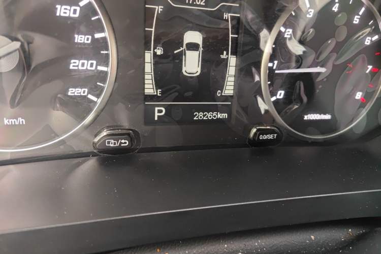 Used Chery Tiggo 5x 2025 1.5L CVT Excellence Edition Odometer Close Up