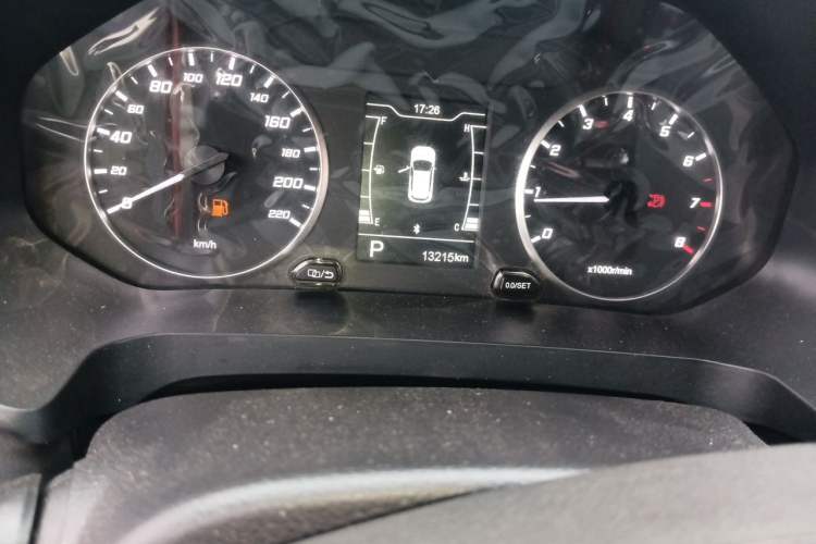 Used Chery Tiggo 5x 2025 1.5L CVT Excellence Edition Odometer Close Up