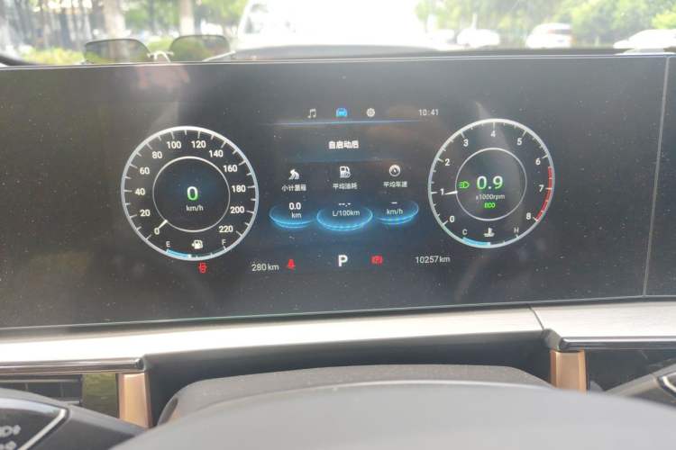 Used Chery Tiggo 5x 2025 High-Performance Edition 1.5T CVT Luxury Model Instrument Cluster