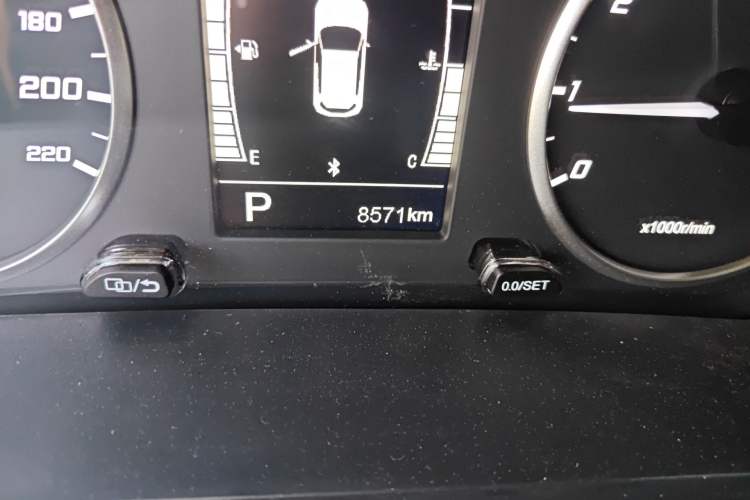 Used Chery Tiggo 5x 2025 1.5L CVT Excellence Edition Odometer Close Up
