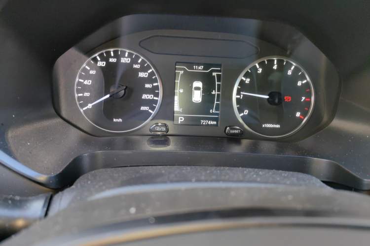 Used Chery Tiggo 5x 2025 1.5L CVT Excellence Edition Odometer Close Up