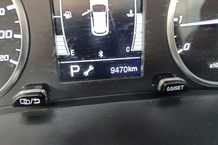 Used Chery Tiggo 5x 2025 1.5L CVT Excellence Edition Odometer Close Up