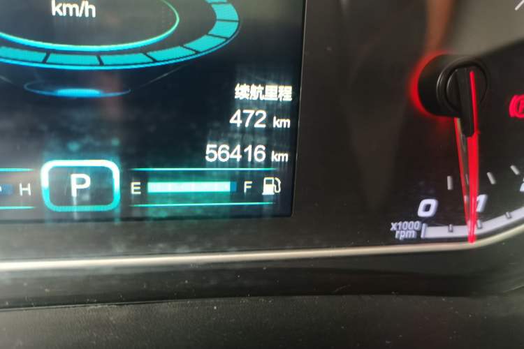 Used Chery Tiggo 7 2016 2.0L CVT YAOZHEN Edition Odometer Close Up