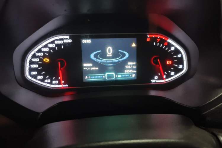 Used Chery Tiggo 7 2016 1.5T Manual Ignite Edition Odometer Close Up