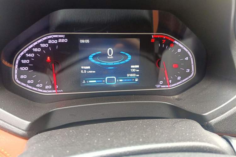 Used Chery Tiggo 7 2016 1.5T Manual Ignite Edition Odometer Close Up