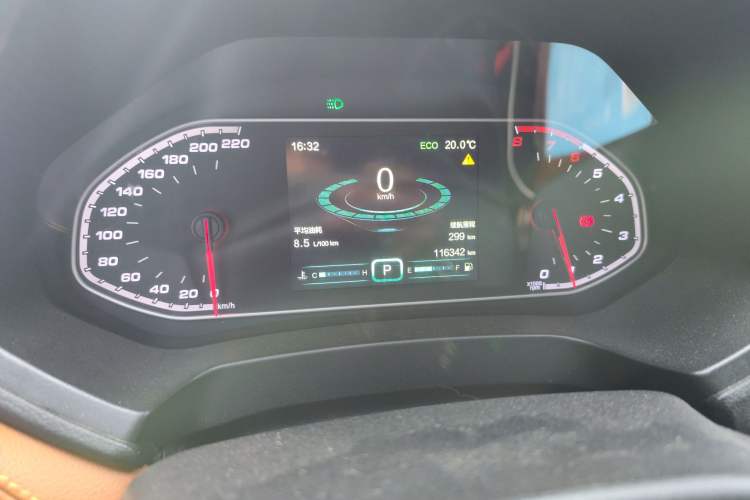 Used Chery Tiggo 7 2016 2.0L CVT YAOZHEN Edition Instrument Cluster
