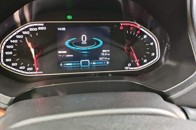 Used Chery Tiggo 7 2016 1.5T Manual Ignite Edition Odometer Close Up
