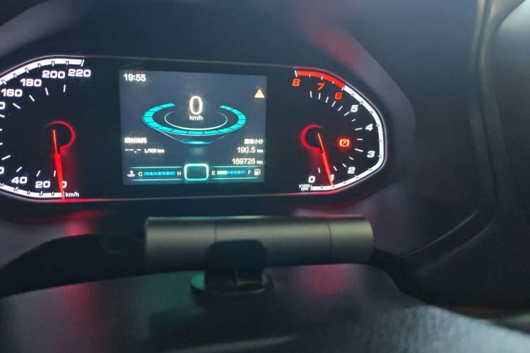 Used Chery Tiggo 7 2016 1.5T Manual E-commerce Edition Odometer Close Up