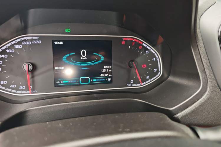 Used Chery Tiggo 7 2016 1.5T Manual Ignite Edition Odometer Close Up