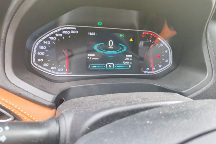 Used Chery Tiggo 7 2016 2.0L CVT Shining Edition Odometer Close Up
