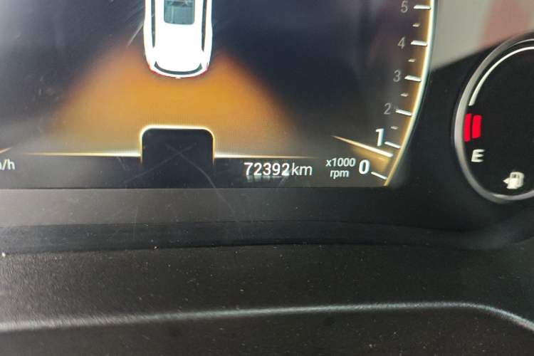 Used Chery Tiggo 7 2016 1.5T Manual E-commerce Edition Odometer Close Up