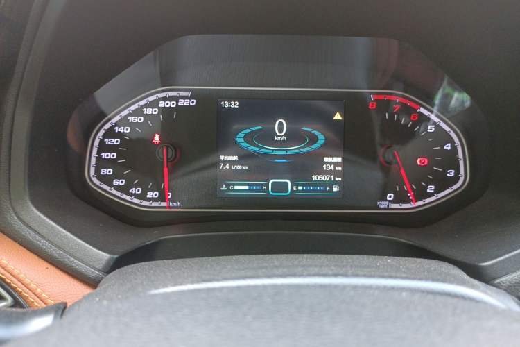 Used Chery Tiggo 7 2016 1.5T Manual Ignite Edition Odometer Close Up