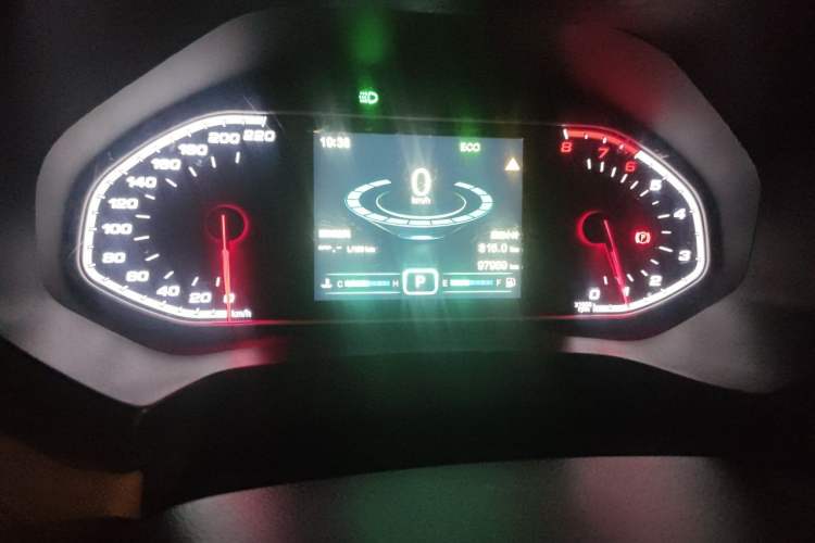 Used Chery Tiggo 7 2016 2.0L CVT Shining Edition Odometer Close Up
