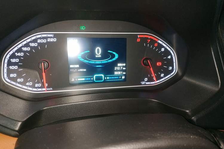 Used Chery Tiggo 7 2016 1.5T Manual Ignite Edition Odometer Close Up