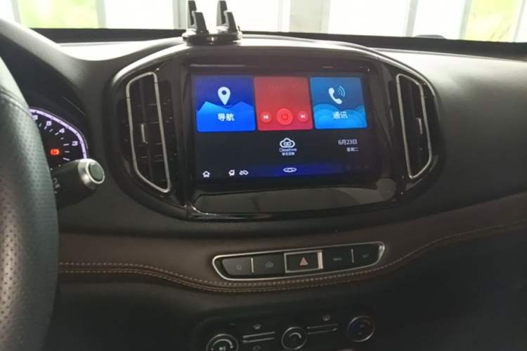 Used Chery Tiggo 7 2017 SPORT 1.5T Automatic Elite Edition Audio And AC Panel