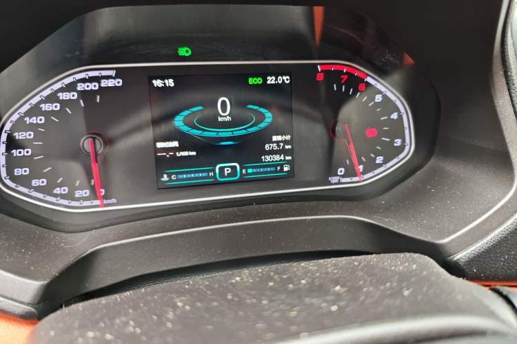 Used Chery Tiggo 7 2017 2.0L CVT Zhaoling Edition Odometer Close Up