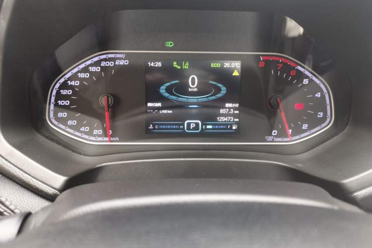 Used Chery Tiggo 7 2017 SPORT 1.5T Automatic Luxury Edition Odometer Close Up