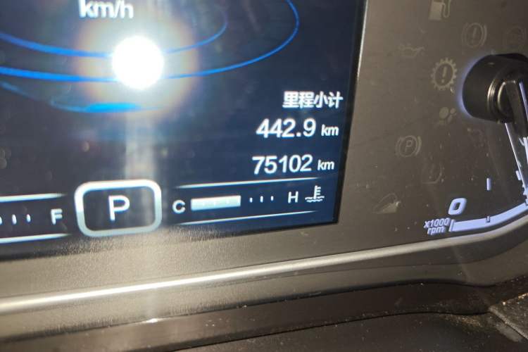 Used Chery Tiggo 7 2018 1.5T Automatic Elite Edition China V Standard Odometer Close Up