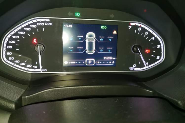 Used Chery Tiggo 7 2018 1.5T Automatic Elite Edition China V Standard Odometer Close Up