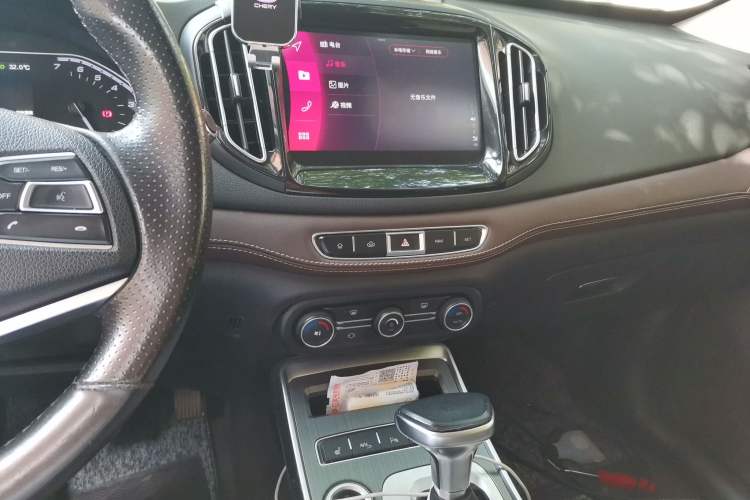 Used Chery Tiggo 7 2018 1.5T Automatic Elite Leading Edition China V Standard Audio And AC Panel