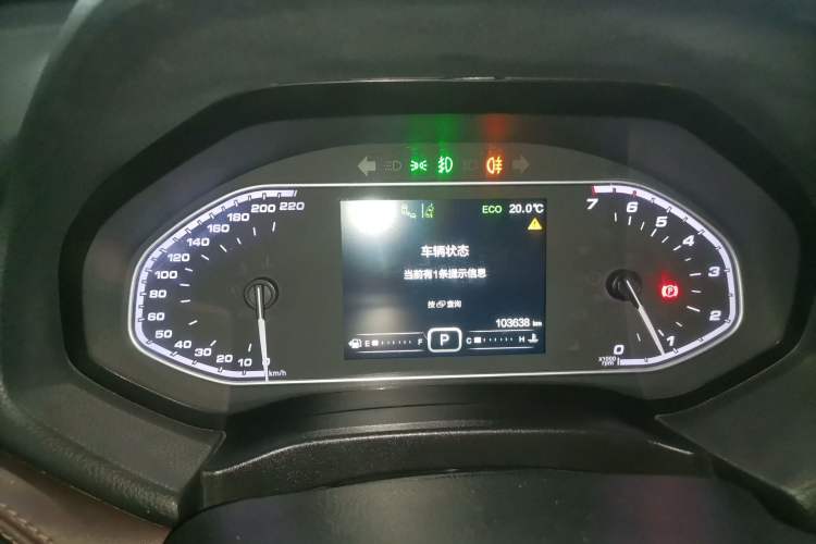 Used Chery Tiggo 7 2018 1.5T Automatic Luxury Edition China V Standard Instrument Cluster