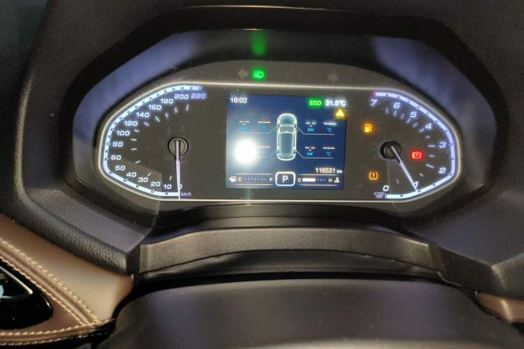 Used Chery Tiggo 7 2018 FLY Model 1.5T Automatic Zongxiang Edition China V Standard Odometer Close Up