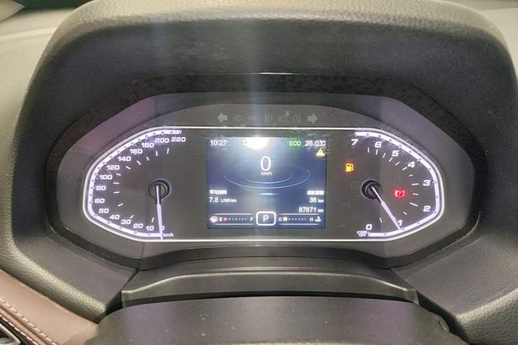 Used Chery Tiggo 7 2018 1.5T Automatic Luxury Edition China V Standard Instrument Cluster