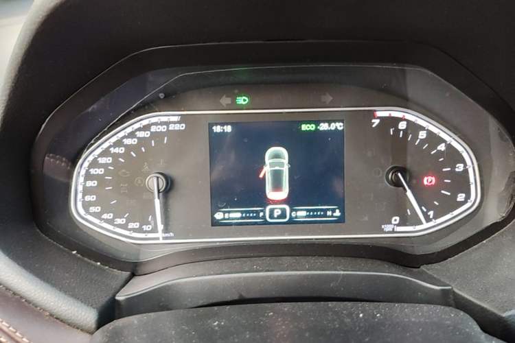 Used Chery Tiggo 7 2018 1.5T Automatic Elite Leading Edition China V Standard Instrument Cluster