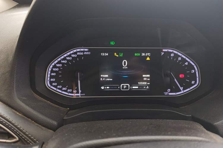 Used Chery Tiggo 7 2018 1.5T Automatic Luxury Edition China V Standard Instrument Cluster